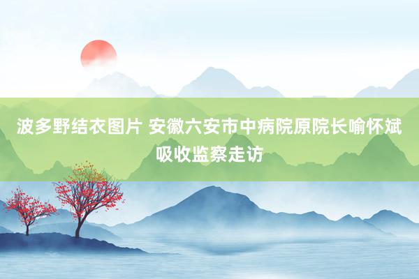 波多野结衣图片 安徽六安市中病院原院长喻怀斌吸收监察走访
