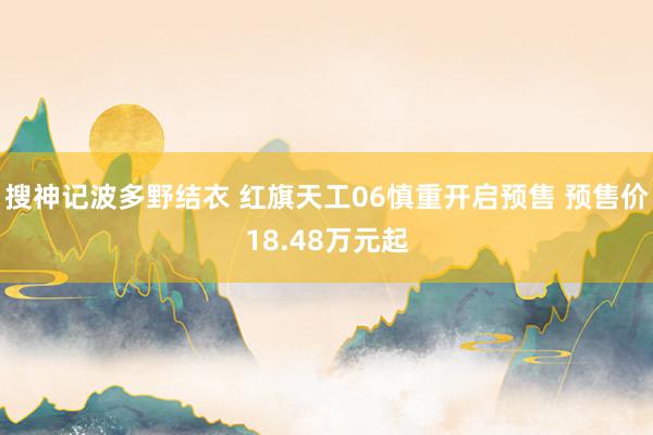 搜神记波多野结衣 红旗天工06慎重开启预售 预售价18.48万元起